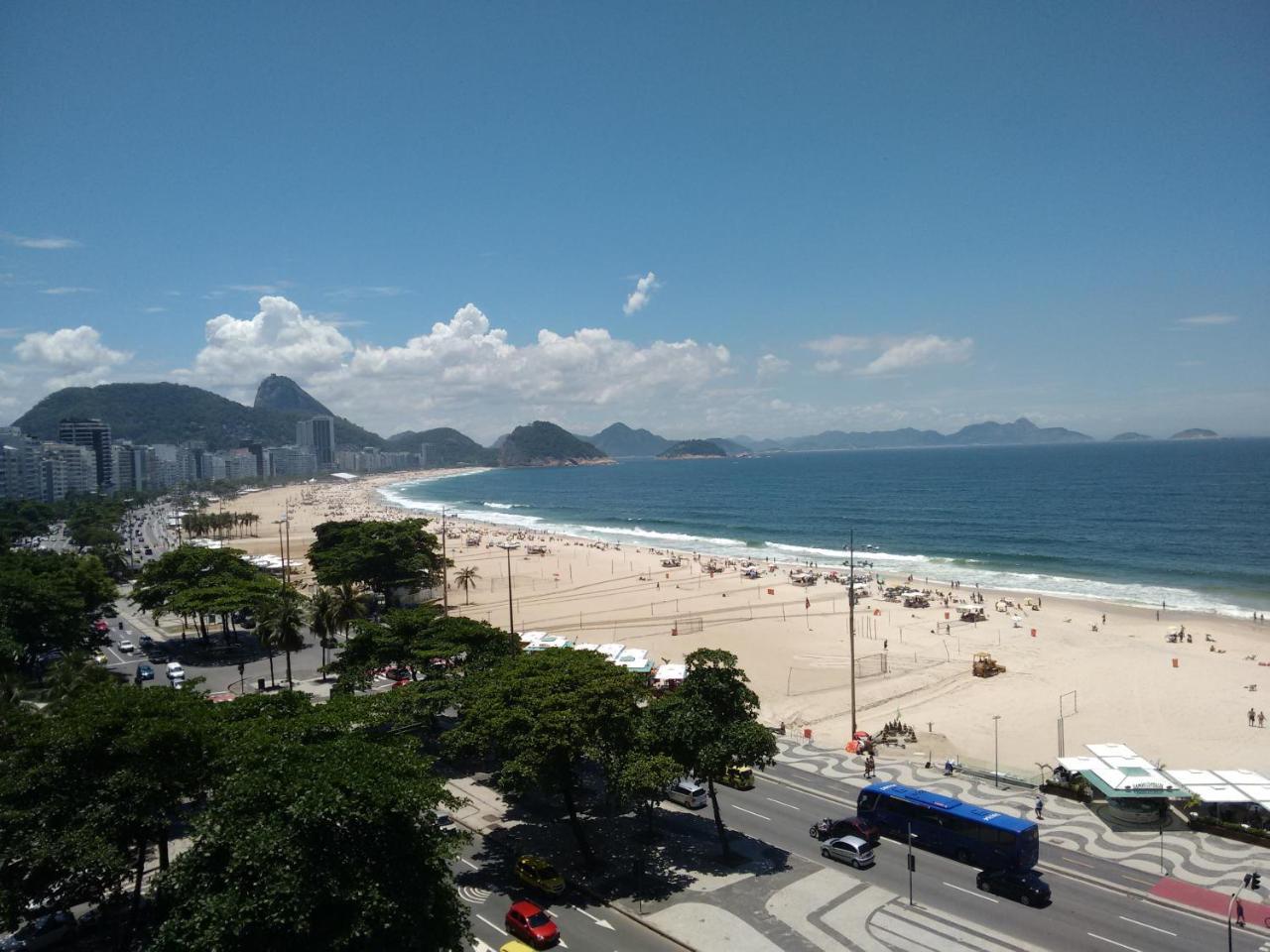 Oceanfront Copacabana Apartment Rio de Janeiro Exterior photo